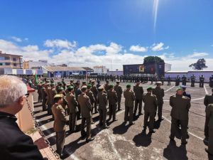 Relevo de mando en la Agrupación de Apoyo Logístico Nº81 de Tenerife