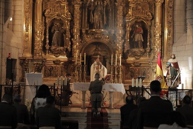 Santa Misa en Burgos en honor a San Fernando, Patrón de las unidades de Ingenieros y Transmisiones