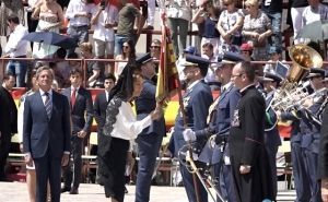 Acto de Exaltación de Virtudes Militares, Jura de Bandera y homenaje a los Caídos en Fuente de San Esteban