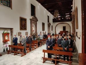 El RACA 93 de Tenerife celebra un Triduo en honor a su patrona Santa Bárbara y hace su ofrenda en la Catedral