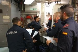 LA FRAGATA SANTA MARÍA SE PREPARA PARA VIVIR LA SEMANA SANTA