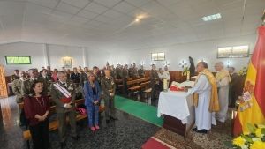 El Cuerpo de Intendencia de Tenerife celebra los actos en honor a su patrona Santa Teresa