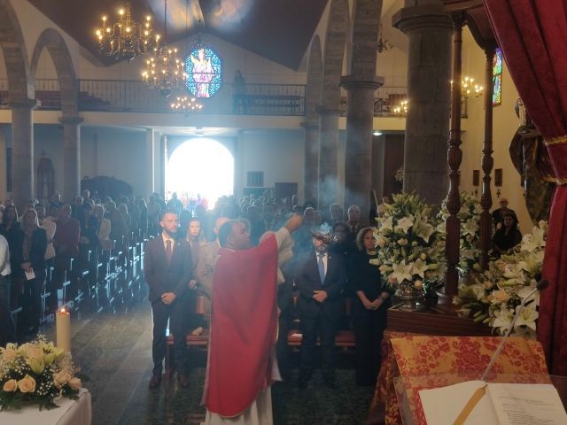 El Regimiento de Artillería Nº93 celebra la festividad de su patrona junto al pueblo de Santa Bárbara de Icod de los Vinos