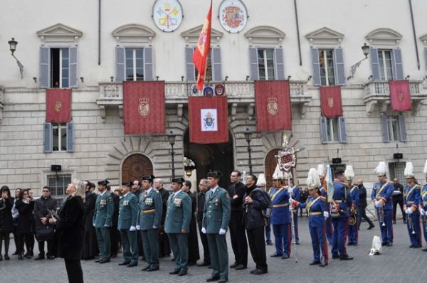 La Guardia Civil al frente de la seguridad de la Embajada de España ante la Santa Sede