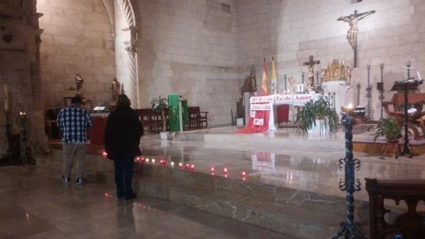 Vigilia de adoración ante el Santísimo en Palma de Mallorca