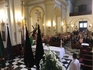 La venerada Imagen de Jesús Nazareno Visita la Iglesia de San Francisco