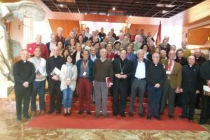 Monseñor Juan del Río asiste a la Convivencia y Asamblea General de Cáritas Castrense 2018