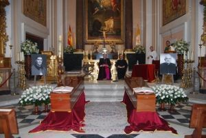 Celebración de San Juan de Capistrano, patrón de los capellanes militares en la Catedral de las Fuerzas Armadas