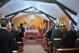 La Artillería de Tenerife celebra la festividad de su patrona en su Quinientos Aniversario
