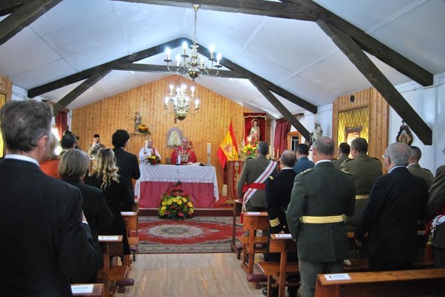 La Artillería de Tenerife celebra la festividad de su patrona en su Quinientos Aniversario