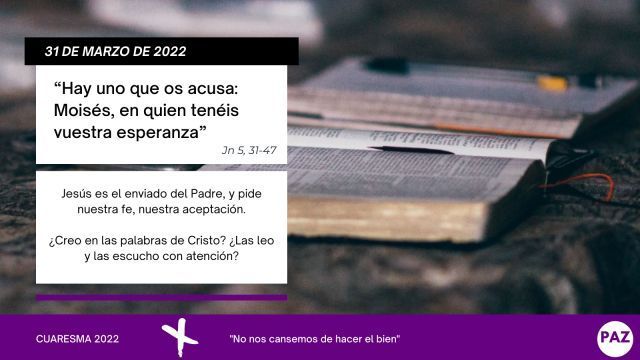 Cuaresma 31 de marzo de 2022