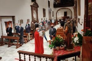 El RACA 93 de la isla de Tenerife celebra una Eucaristía como preparación a la gran fiesta Artillera