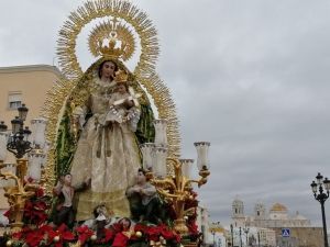 Domingo de Gaudete en la Real Parroquia Castrense de Cádiz con motivo de Nuestra Señora de los Desamparados
