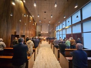 La comunidad castrense de Tenerife despide al páter Santiago