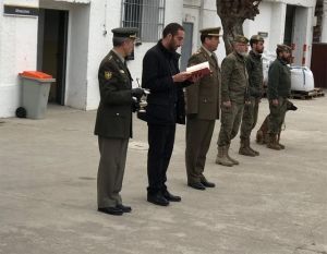 San Antón en el Centro Militar Canino de la Defensa